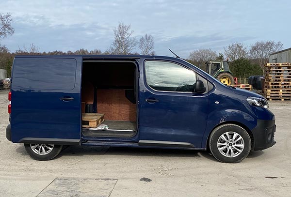 Handy van for small deliveries